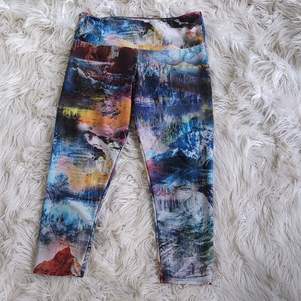 Colorful Leggings-Capri Length